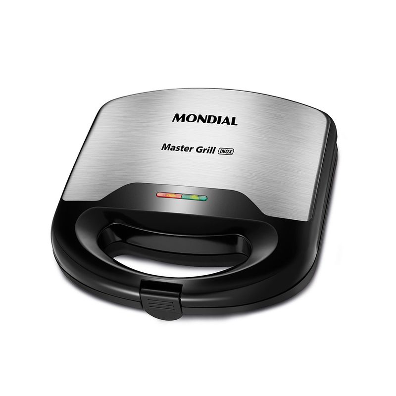 Sanduicheira Master Grill Mondial Inox S-20 Potência de 750W Sanduicheira Master Grill Mondial Inox S-20 Potência de 750W